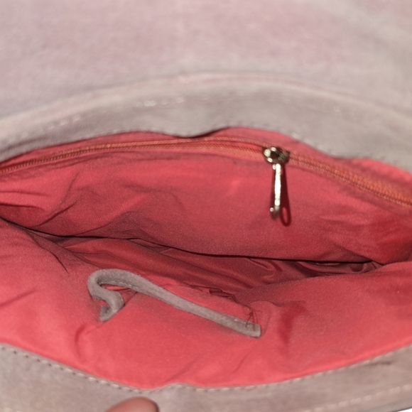 Womens blush pink leather purse, NWOT! - Picture 3 of 3